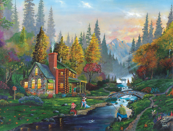 SUNSOUT INC - Weekend Getaway - 1000 pc Jigsaw Puzzle by Artist: Joshua Ben King - Finished Size 20" x 27" - MPN# 60429