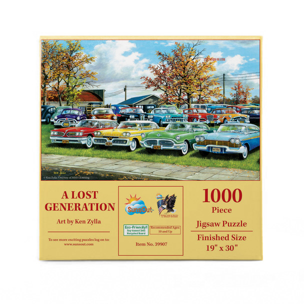 SUNSOUT INC - A Lost Generation - 1000 pc Jigsaw Puzzle by Artist: Ken Zylla - Finished Size 19" x 30" - MPN# 39907
