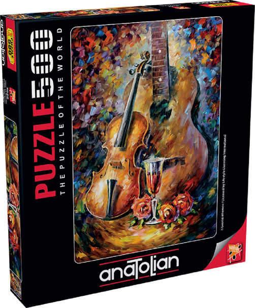 Anatolian Puzzle - Guitar and Violin - 500 pc Jigsaw Puzzle - # 3620