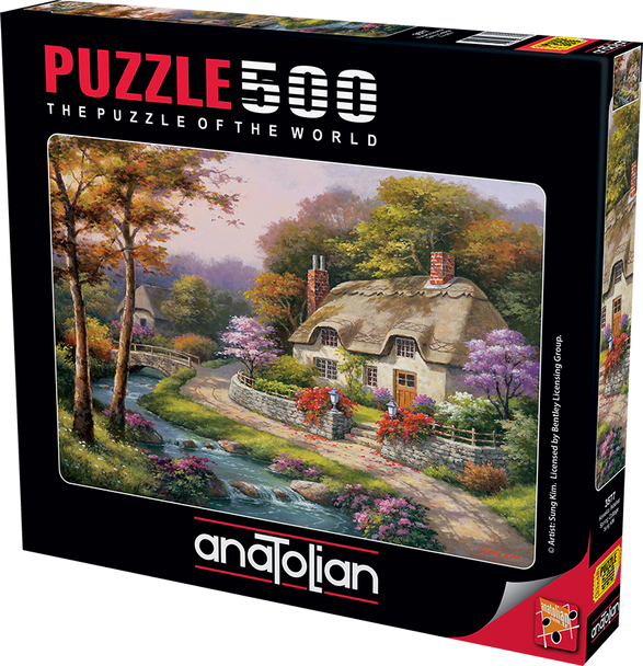 Anatolian Puzzle - Spring Cottage - 500 pc Jigsaw Puzzle - # 3577