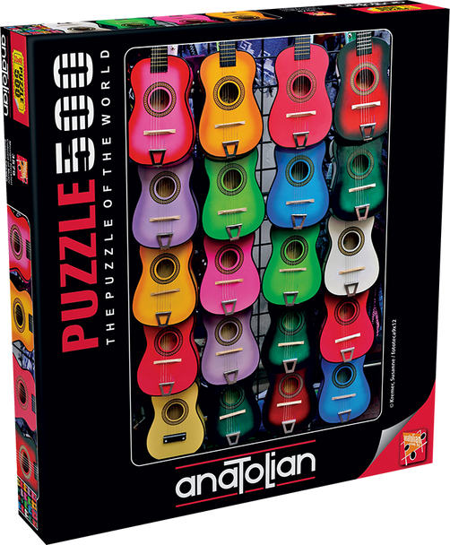 Anatolian Puzzle - Colored of Music - 500 pc Jigsaw Puzzle - # 3579