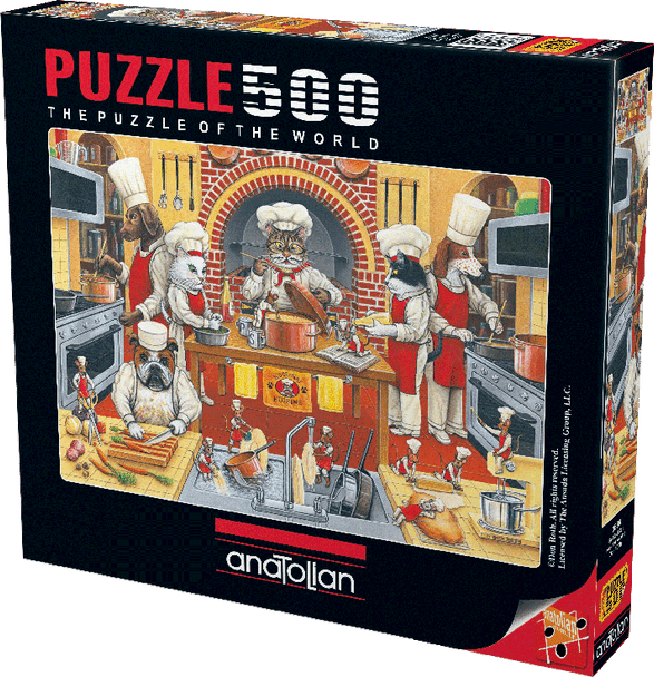 Anatolian Puzzle - Kool Kat Kuisine - 500 pc Jigsaw Puzzle - # 3586
