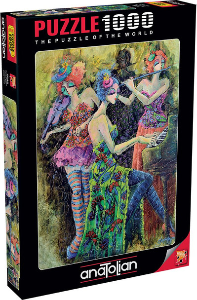 Anatolian Puzzle - Color Trio - 1000 pc Jigsaw Puzzle - # 1046