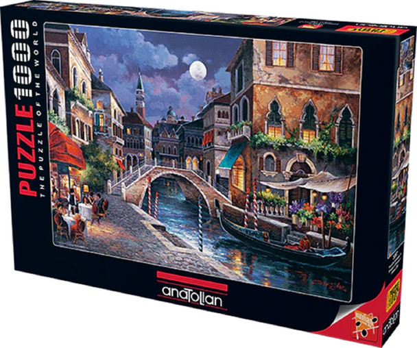 Anatolian Puzzle - Streets of Venice II - 1000 pc Jigsaw Puzzle - # 3087