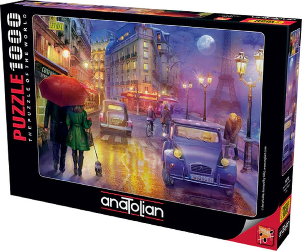 Anatolian Puzzle - Paris at Night - 1000 pc Jigsaw Puzzle - # 1070