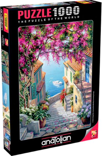 Anatolian Puzzle - Stairs To The Sea - 1000 pc Jigsaw Puzzle - # 1088