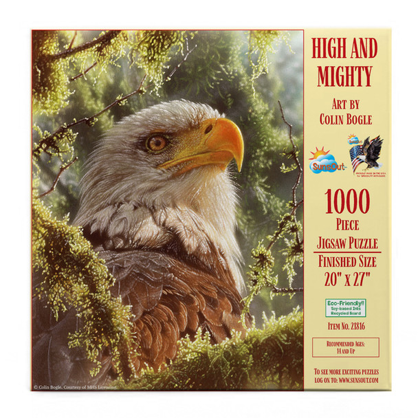 SUNSOUT INC - High and Mighty - 1000 pc Jigsaw Puzzle by Artist: Colin Bogle - MPN # 21816 SUNSOUT INC - High and Mighty - 1000 pc Jigsaw Puzzle by Artist: Colin Bogle - MPN # 21816