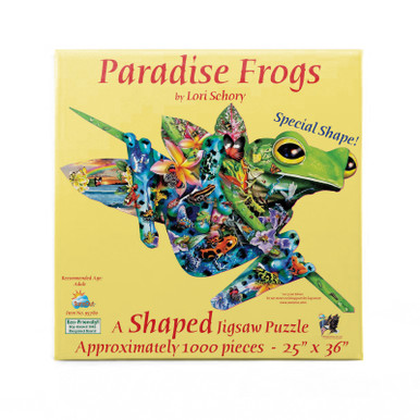 【激レア品】1000ピース Favorite Backyard 　スージー・ズー 95780paradisefrogs_front__6460
