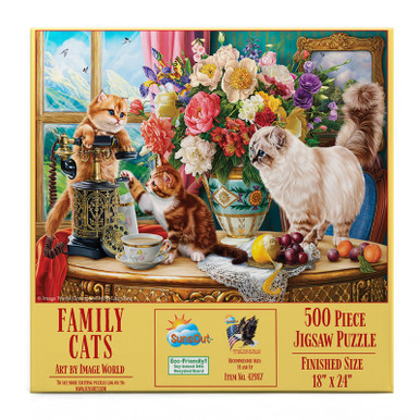 family cats　1001 42987familycats_bw_front__2403