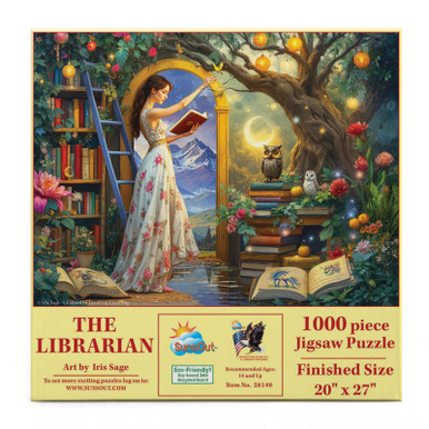 Sunsout The Librarian 1000 Piece Jigsaw Puzzle for Adults