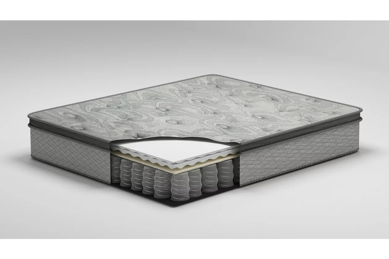 The AUGUSTA EURO TOP QUEEN MATTRESS W/ ENCASEMENT available at Leisure