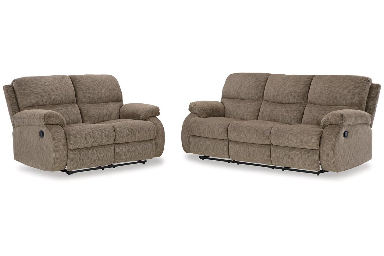 The Scranto Sofa and Loveseat available at Leisure Tyme Rentals