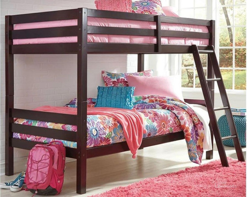 Halanton Convertible Twin over Twin Bunk Bed with Ladder