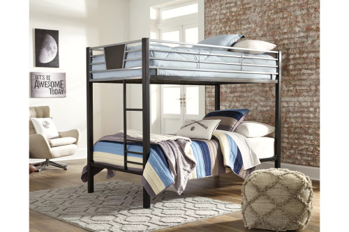 Dinsmore Twin Bunk Beds with Ladder