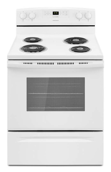 30-INCH ELECTRIC RANGE WITH BAKE ASSIST TEMPS - WHITE