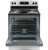 30" Free-Standing Coil Top Electric Range - Stainless Steel