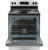 30" Free-Standing Coil Top Electric Range - Stainless Steel