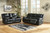 Calderwell Black 2 Pc. Reclining Sofa, Loveseat