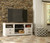 Willowton Whitewash 64" TV Stand W/Fireplace Option