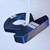 #400 Blue DF3i RH 33.5"/77° Accra White