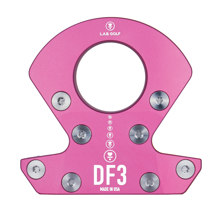 #1464 Pink DF3 RH 34"/69° Accra White