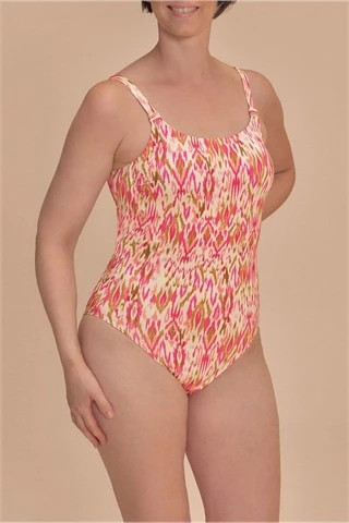 Istria One-Piece Swimsuit - Grapefruit/Multi