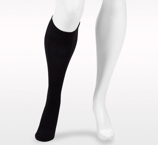 Juzo Dual Stretch Sock - Black Closed Toe