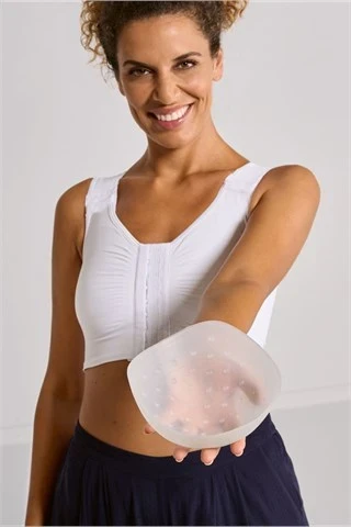 Lymph Flow Breast Shell - Clear