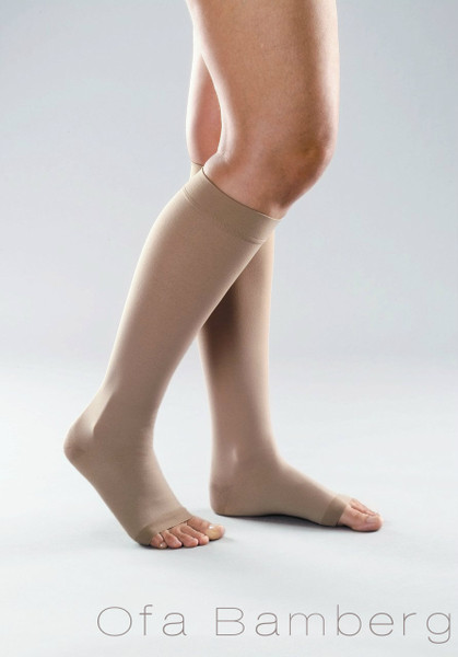 Lastofa Standard Below Knee Stockings - with griptop