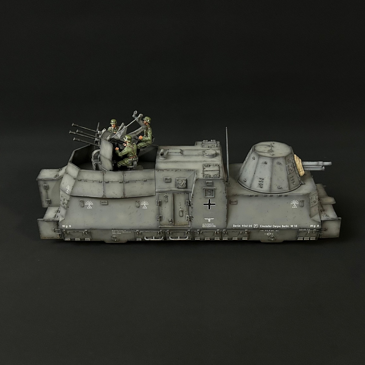 WPAX043 German Armoured Train Panzerzug Type BP42 - Peter Nathan