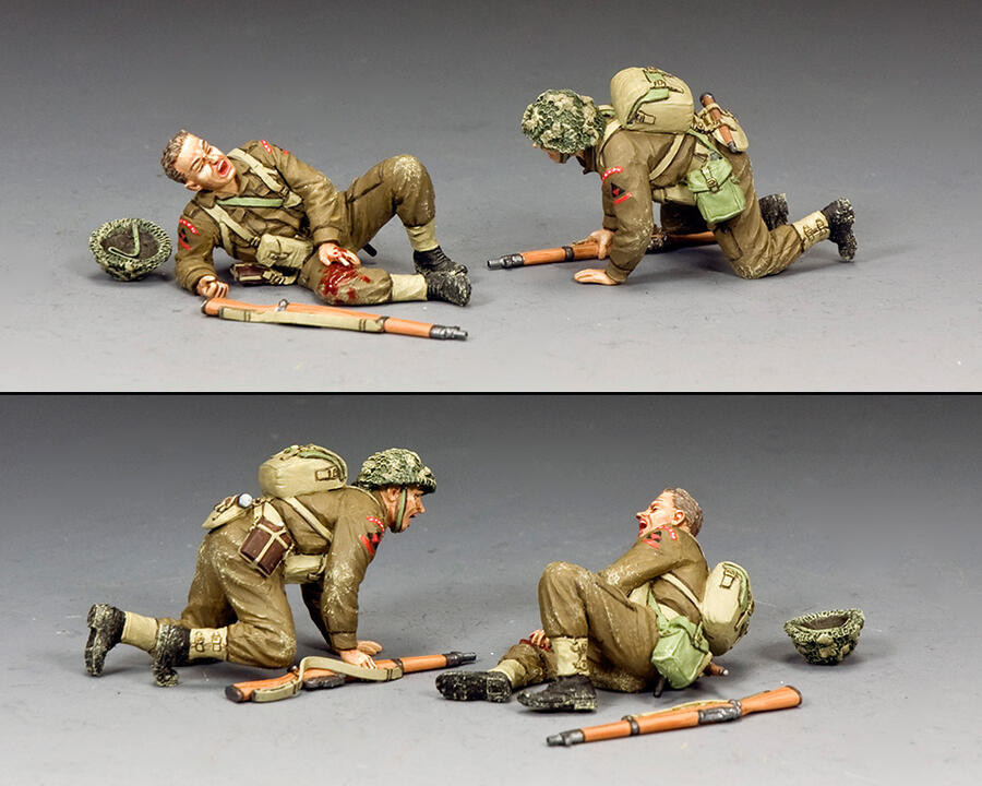 King and (&) Country DD356 Casualties Set - Neuf en boîte