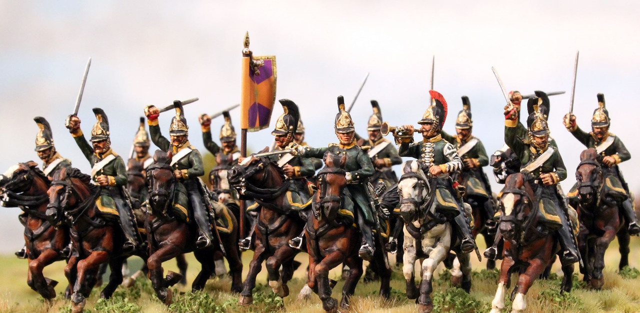 RPN100 Allied Cavalry - Prussian/Russian Napoleonic Dragoons 1812-1815
