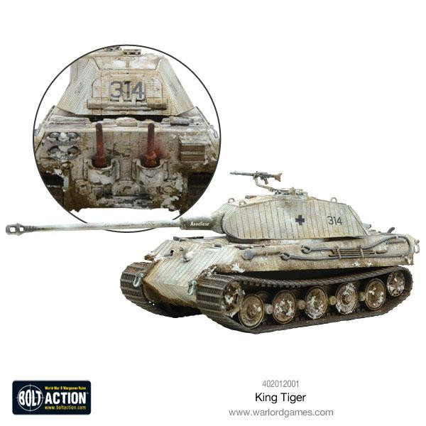 402012001 King Tiger Super Heavy Tank (Plastic) - Peter Nathan Toy