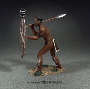 BR20216 Zulu Warrior Counting Rifles BR20216 Zulu Warrior Counting Rifles