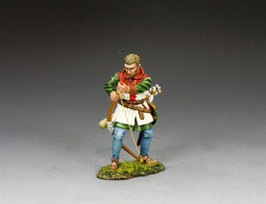 KCMK244 English Archer Stringing His Longbow B KCMK244 English Archer Stringing His Longbow B