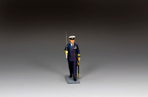 KCCE111 Royal Navy Commander on parade w/Sword