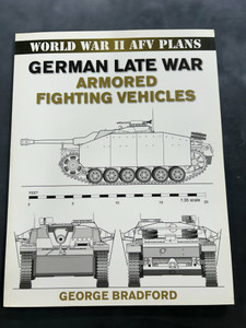 SDB069 World War II AFV Plans: German Late War Armored Fighting Vehicles