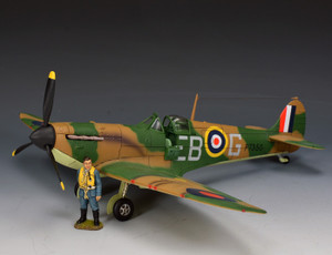 KCRAF101 Supermarine SPITFIRE MKII A (Flown by F. Lieut. Eric Lock) KCRAF101 Supermarine SPITFIRE MKII A (Flown by F. Lieut. Eric Lock)