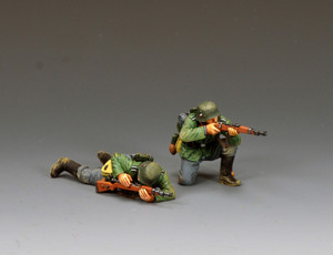 KCWH123  Riflemen In Action