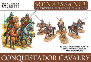 WAARN003 Wargames Atlantic - Conquistador Cavalry