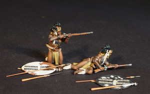 JJGGZ32 Zulus with Muskets