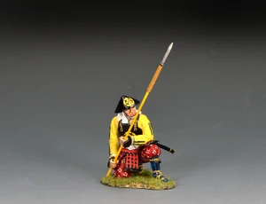 KCSW015 Western Army Ashigaru Kneeling Spearman