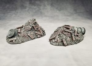 LPMACC006W Large Rubble Piles (2 pack) (Winter) LPMACC006W Large Rubble Piles (2 pack) (Winter)