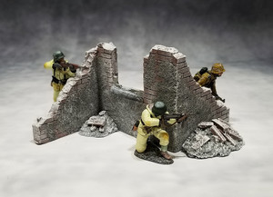 LPMBLD003W Ruined Wall (Z -Winter) LPMBLD003W Ruined Wall (Z -Winter)
