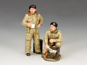 KCDD302 British Dismounted AFV (Armoured Fighting Vehicle) Crew Set #2