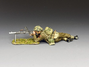 KCDD342(G) Lying Prone Bren Gunner' w/Grass base KCDD342(G) Lying Prone Bren Gunner' w/Grass base
