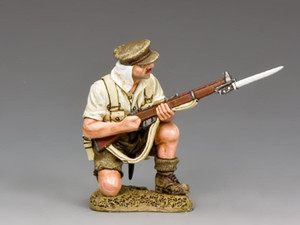 KCGA028 Kneeling Loading Rifleman, Gallipoli 1915 KCGA028 Kneeling Loading Rifleman, Gallipoli 1915