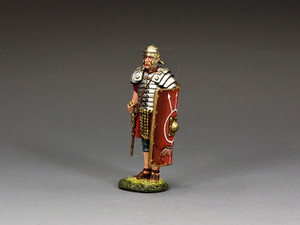 KCROM048 At Attention Roman Legionary w/Gladius Sword KCROM048 At Attention Roman Legionary w/Gladius Sword