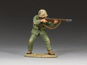 KCUSMC014  Marine Firing his Garand