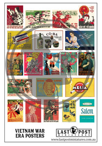 LPMACC012V Vietnam War Era Poster set